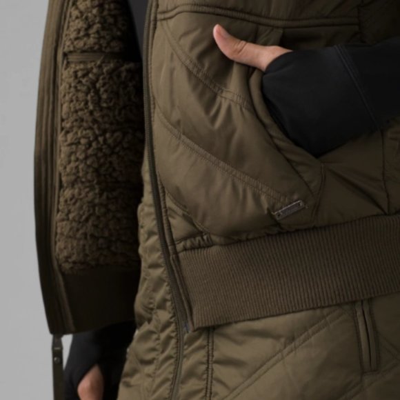 prAna Esla Vest Slate Green - Picture 6 of 7